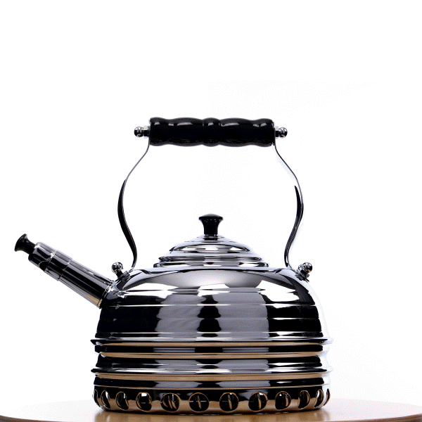 Chrome tea deals kettle